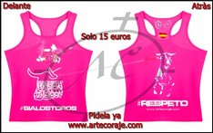 Camiseta Arte y Coraje "Chicas" 2016